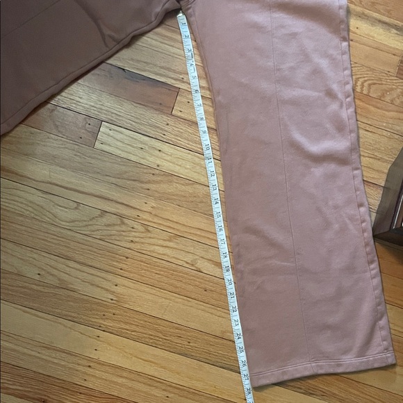 Abercrombie & Fitch Wide Leg Pants Tan/Rust Size Small - Picture 4 of 5